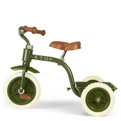 Vintage Trehjuling Army Green