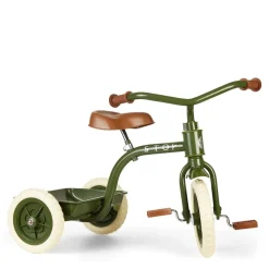 Vintage Trehjuling Army Green