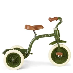 Vintage Trehjuling Army Green