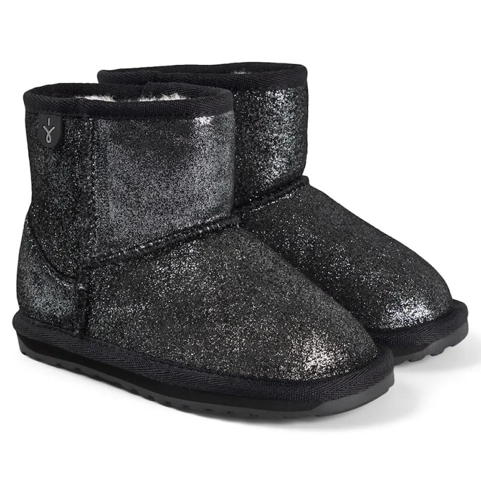 Wallaby Mini Metallic Stövlar Black