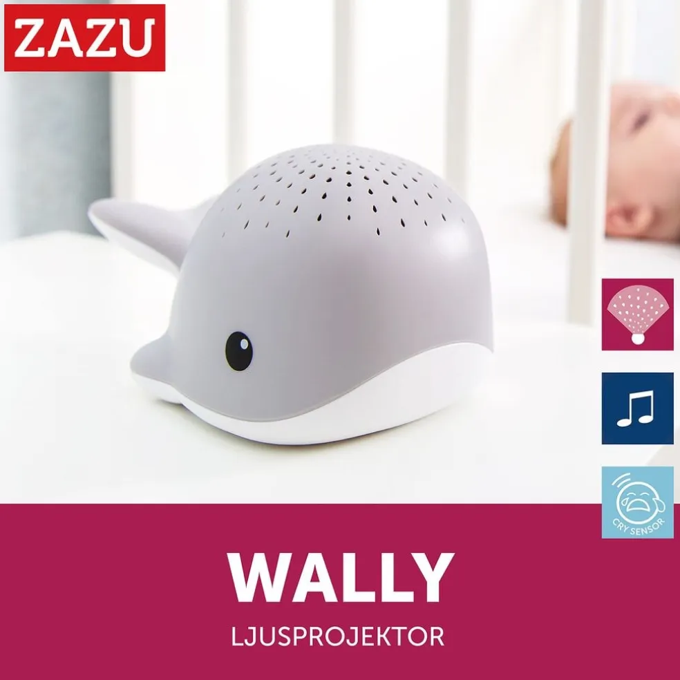WALLY Projektor Lampa Grå