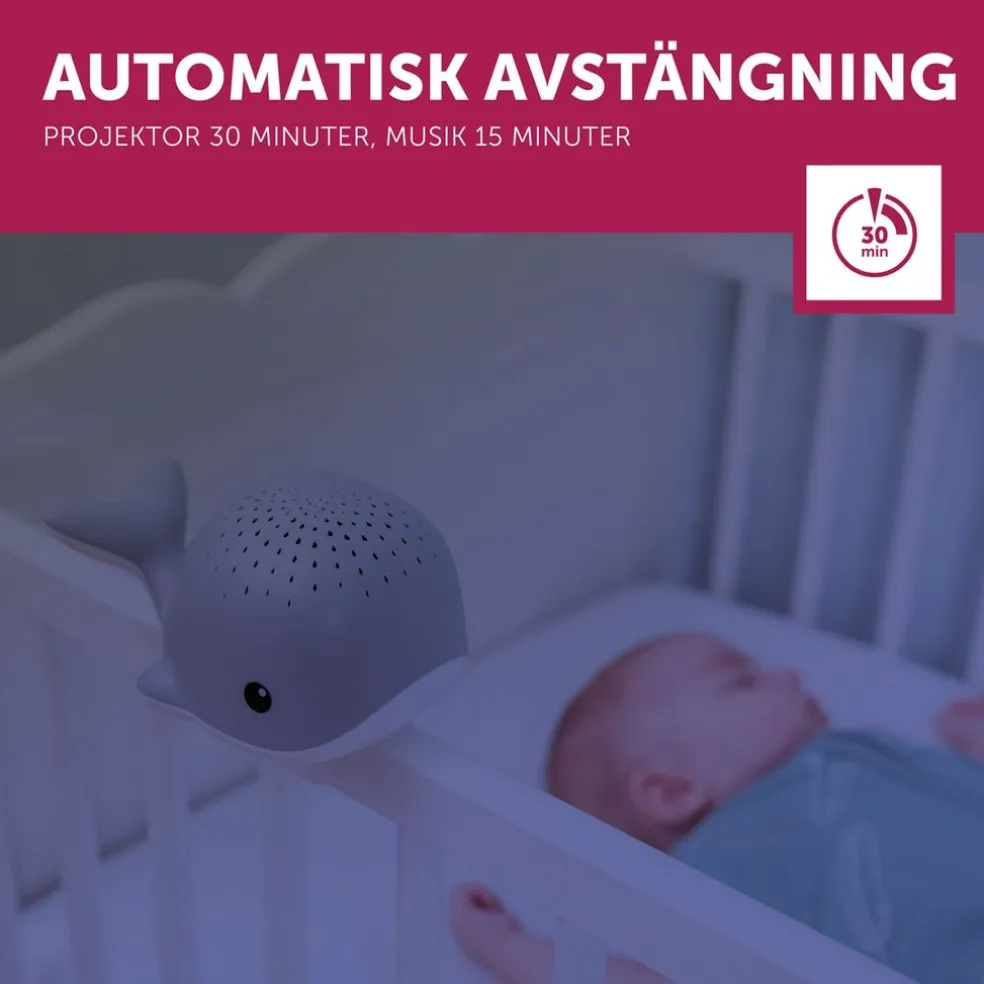 WALLY Projektor Lampa Grå
