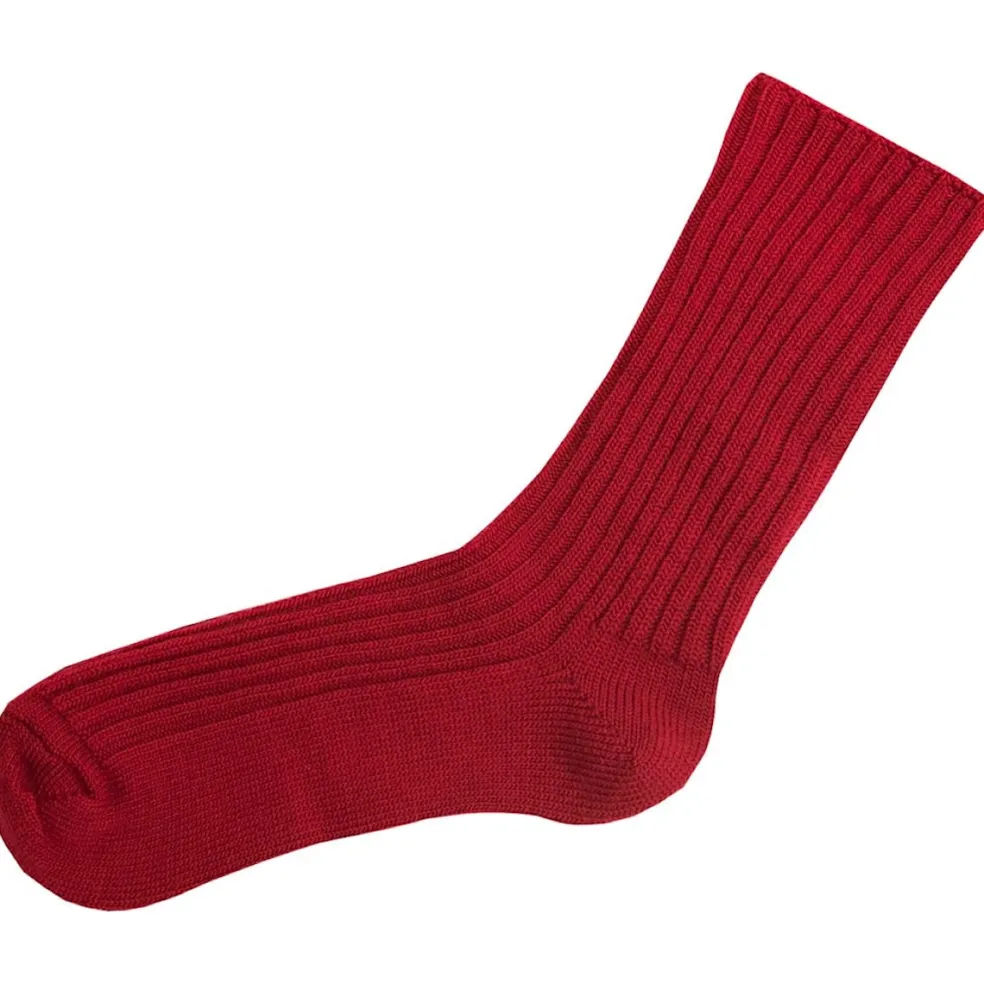 Wool Socks Red