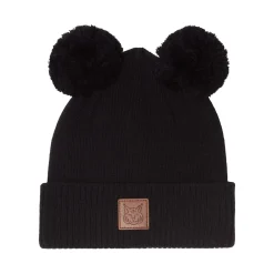 Zermatt Beanie I Ull Black