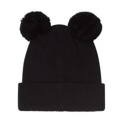 Zermatt Beanie I Ull Black