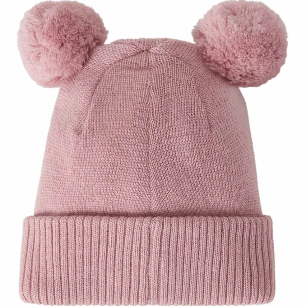 Zermatt Beanie med Pom Poms Woody Rose